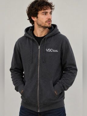 Vermont SportsCar VSC
Subaru Motorsport Full Zip Hoodie Gray Sweatshirt Rally